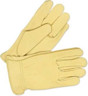BDG 20-1-365-L Ladies Deerskin Leather Driver Glove, Large