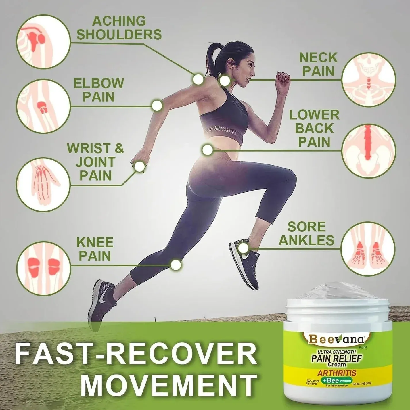 ..Bee Venom Joint and Bone Therapy Cream - ( Buy 1 get 2 Free )