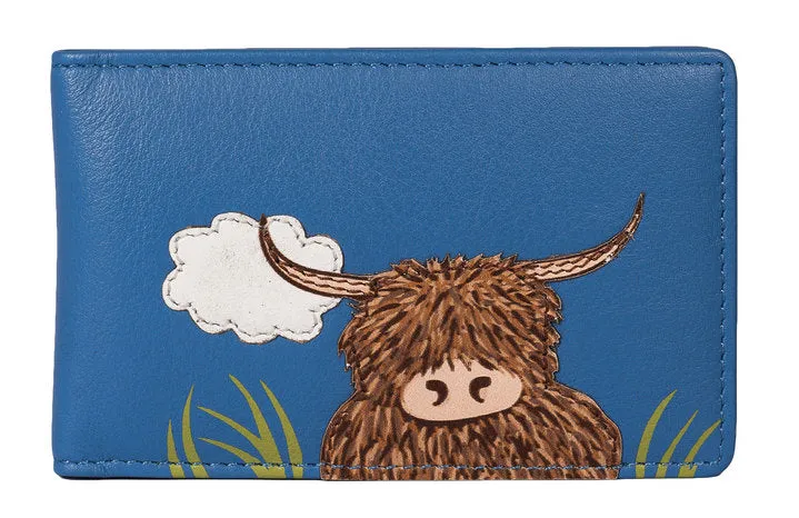 Bella Highland Cow ID / Card Holder RFID - 641 33