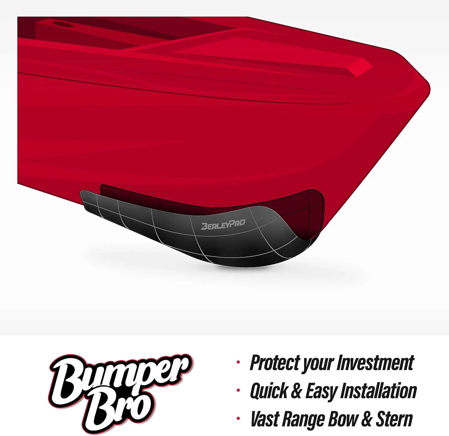 BerleyPro Bumper Bro Old Town Compatible Keel Guard | Kayak Fishing Accessories
