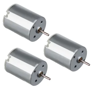 Bettomshin 5Pcs 7.2V DC Motor 13500RPM 0.38A Micro Motor Round Shaft Electric Motor for DIY Airplane RC Boat Toys Model DIY Hobby