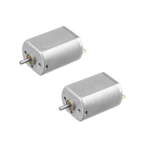Bettomshin DC Motor 3.7V 41000-42000RPM 0.23A Micro Motor Electric Motor Round Shaft for RC Boat DIY Airplane Toys Model DIY Hobby, 5Pcs