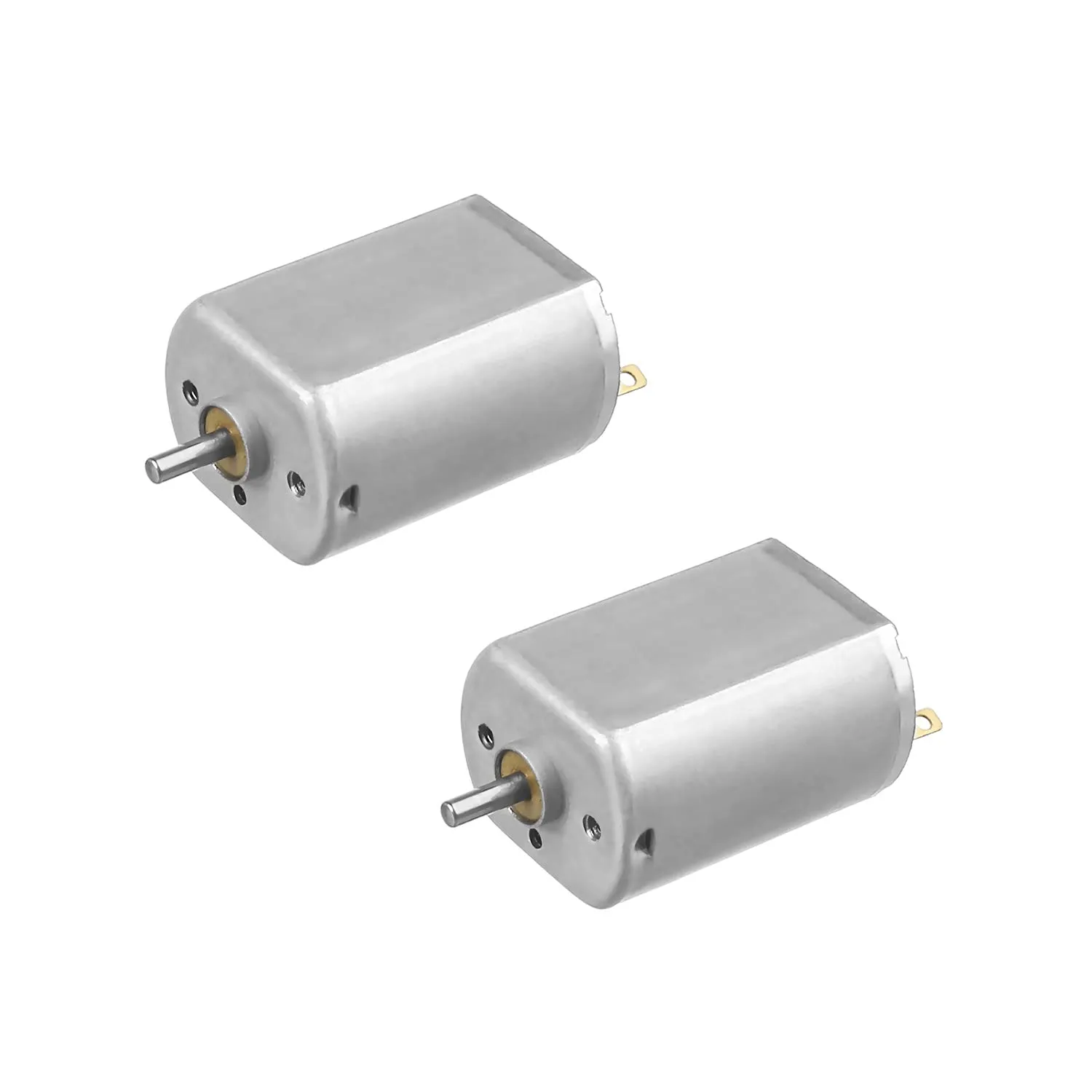 Bettomshin DC Motor 3.7V 41000-42000RPM 0.23A Micro Motor Electric Motor Round Shaft for RC Boat DIY Airplane Toys Model DIY Hobby, 5Pcs