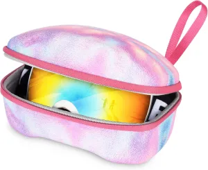 Big Large Sports Glasses Case, Hard Ski Snowboard Goggle Box, Waterproof Shockproof Bag for Snowboard Goggles