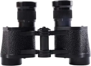 Binoculars 6X24 Metal Binoculars-HD Wide Angle Pressure and Shockproof Binoculars with Handbag and Strap-Birds Watching -Good Sealing
