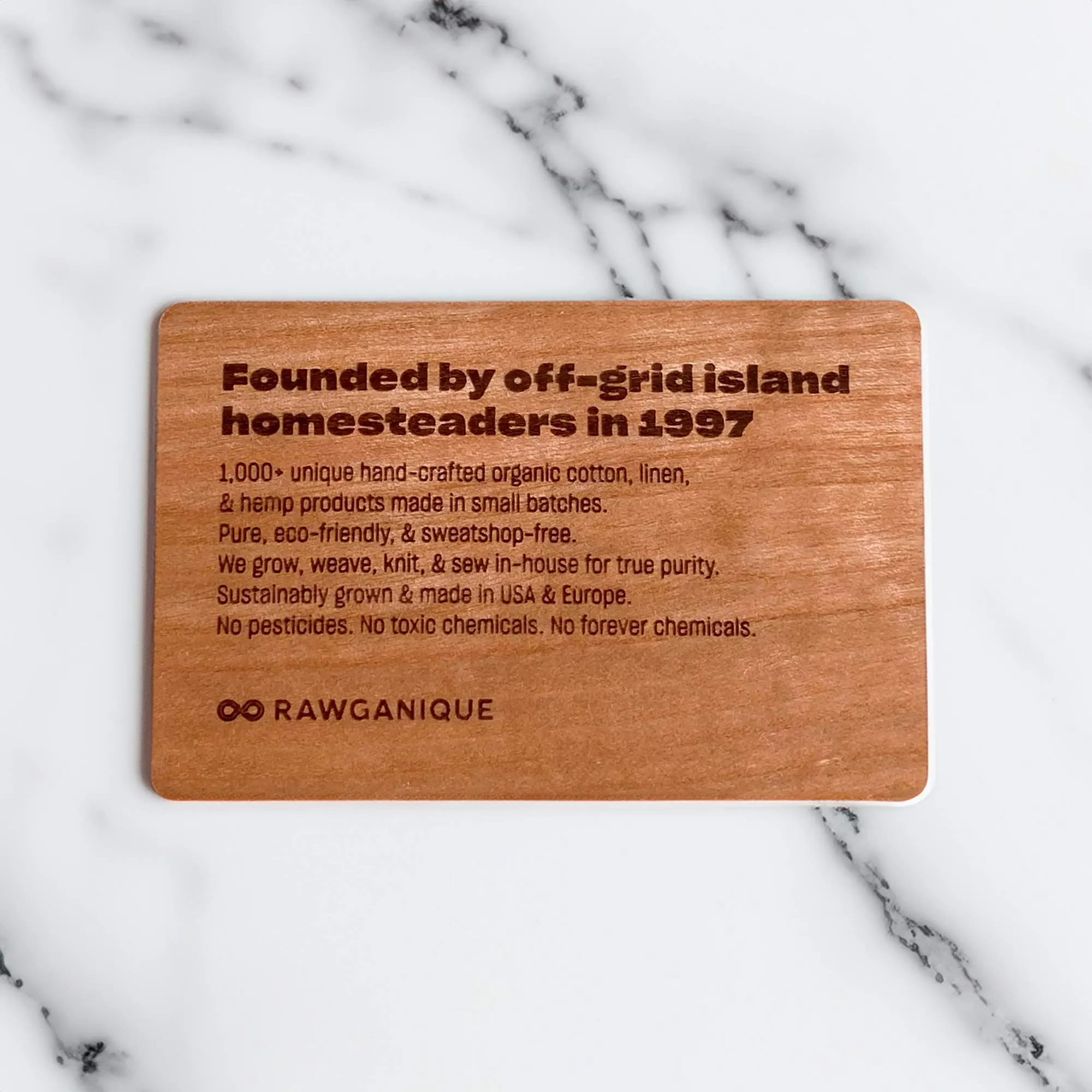 Bio RFID Blocker Card (100% Real Wood with Embedded RFID-Blocking Chip) (Protects Against Identity Theft/Stolen Info)