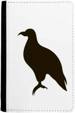 Black Eagle Cute Animal Portrayal Passport Holder Notecase Burse Wallet Cover Card Purse