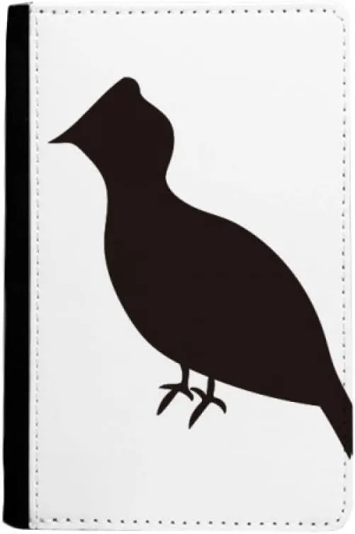 Black Grouse Animal Portrayal Passport Holder Notecase Burse Wallet Cover Card Purse