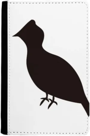 Black Grouse Animal Portrayal Passport Holder Notecase Burse Wallet Cover Card Purse