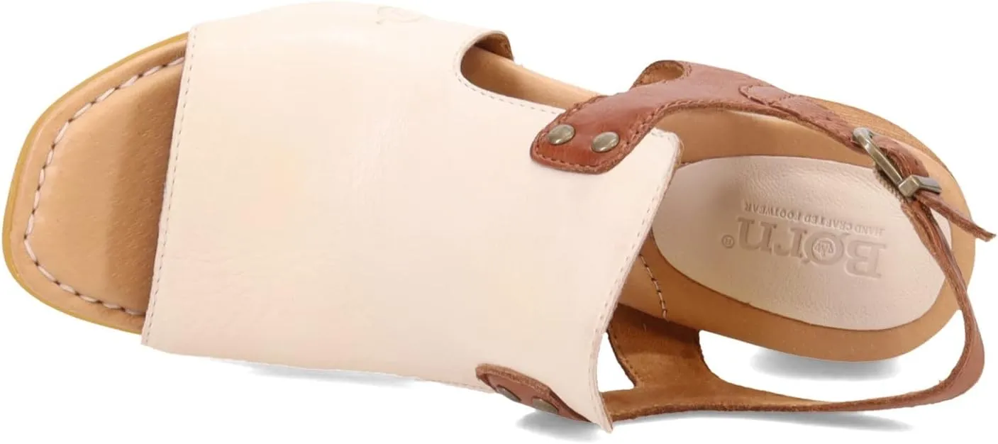 BORN Womens, Sylvie White/Brown