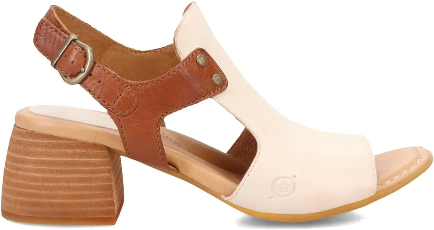 BORN Womens, Sylvie White/Brown