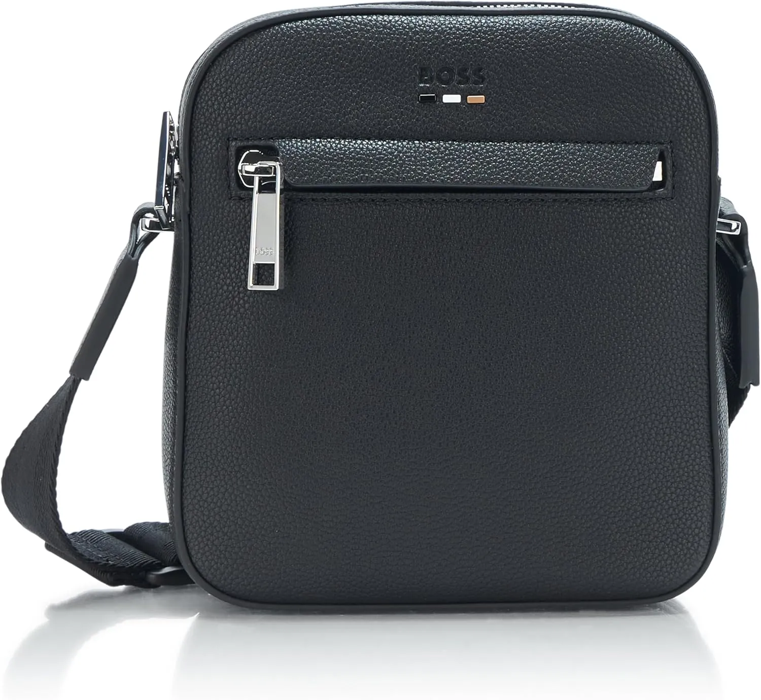 BOSS Ray Friendly Leather Reporter Bag