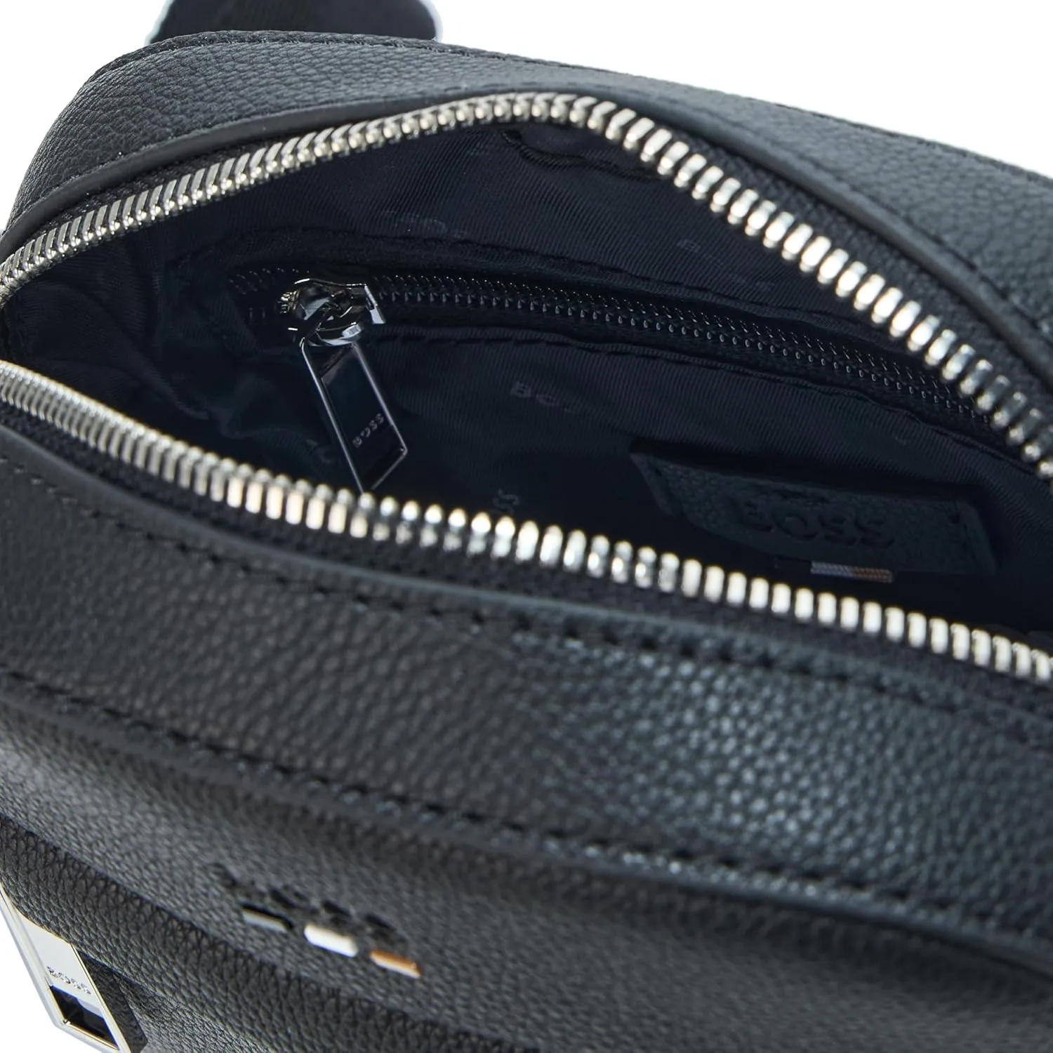 BOSS Ray Friendly Leather Reporter Bag