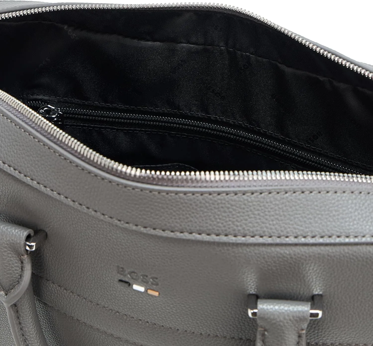 BOSS Ray Soft Friendly Leather Brief Case