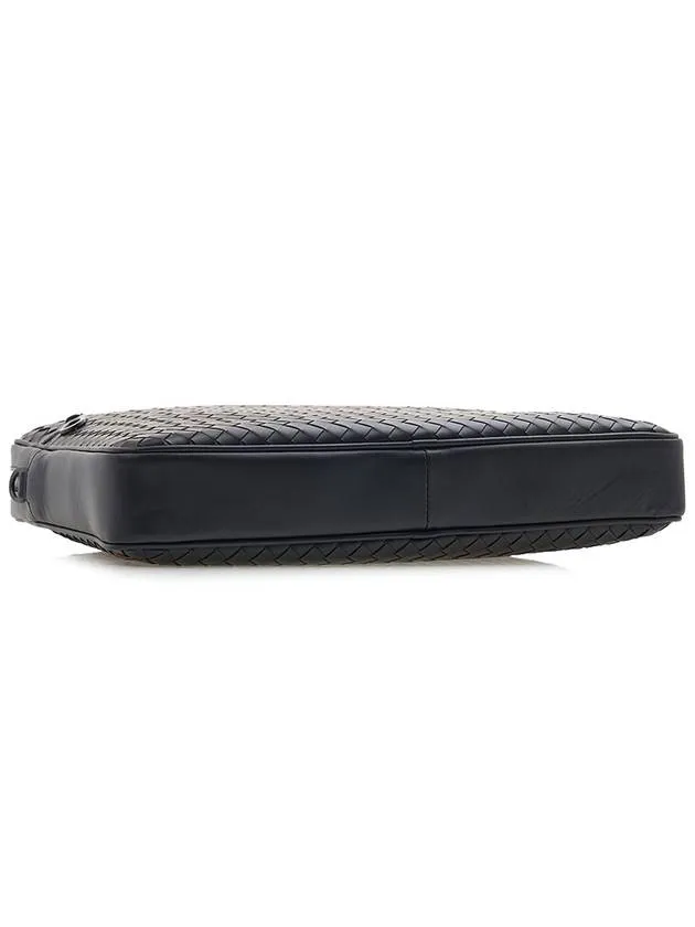 Bottega Veneta Intrecciato Briefcase Black