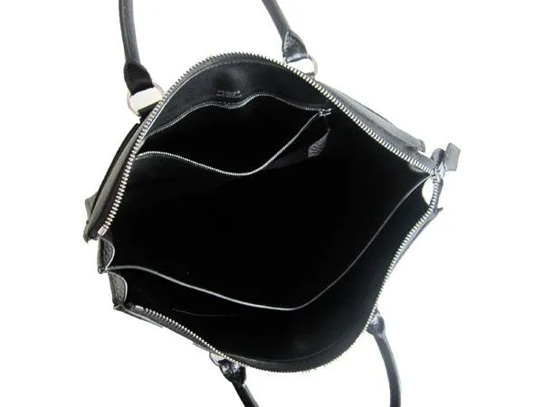 Briefcases Black Briefcase International shipping H2097 Shipping guarantee Hermes Unisex