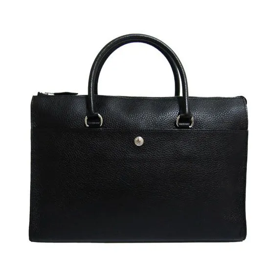 Briefcases Black Briefcase International shipping H2097 Shipping guarantee Hermes Unisex