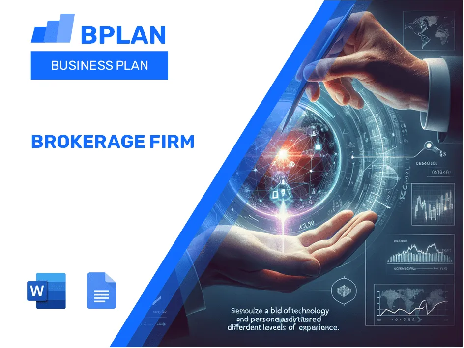 Brokerage Firm Business Plan