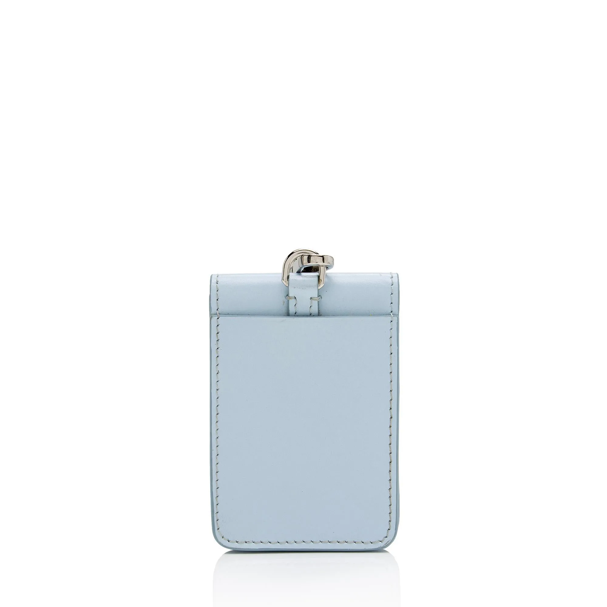 Burberry Smooth Calfskin Josey Chain Lanyard Card Case (SHF-AEGoOF)
