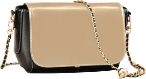 Burly Wood Crossbody Bags for Women PU Leather Purse Handbag