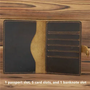 Cairo Leather Passport Holder
