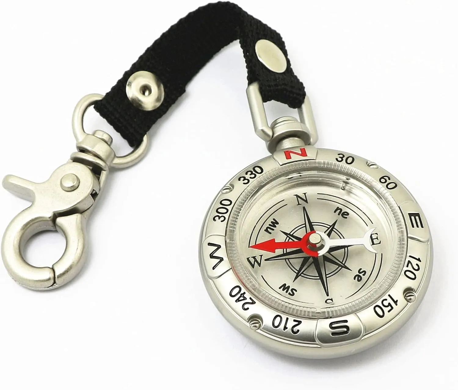 Camping Survival Compass Alloy Compass Kids Compass for Hiking Camping Hunting Outdoor Navigation Tool