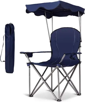 Canopy Camping Chair, Blue