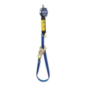 Capital Safety Nano-Lok Tie-Back Self Retracting Web Lifelines, 9 ft, Snap Hook, 420 lb, 70007444311