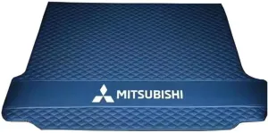Car Boot Mats, for Mitsubishi Mirage G4(A1O) 2013-2019 Rear Trunk Storage Cargo Anti-Scratch Protector Tray Cover Liner, Auto Accessories,B-Blue