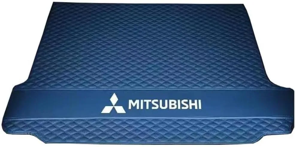 Car Boot Mats, for Mitsubishi Mirage G4(A1O) 2013-2019 Rear Trunk Storage Cargo Anti-Scratch Protector Tray Cover Liner, Auto Accessories,B-Blue