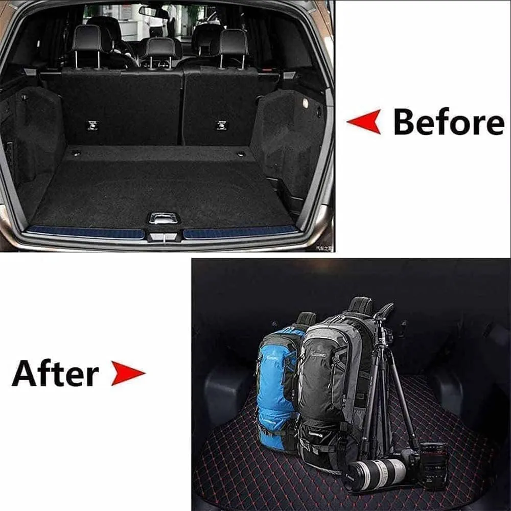 Car Boot Mats, for Mitsubishi Mirage Ⅵ Hatchback 2012-2016 Rear Trunk Storage Cargo Anti-Scratch Protector Tray Cover Liner, Auto Accessories,B-Brown