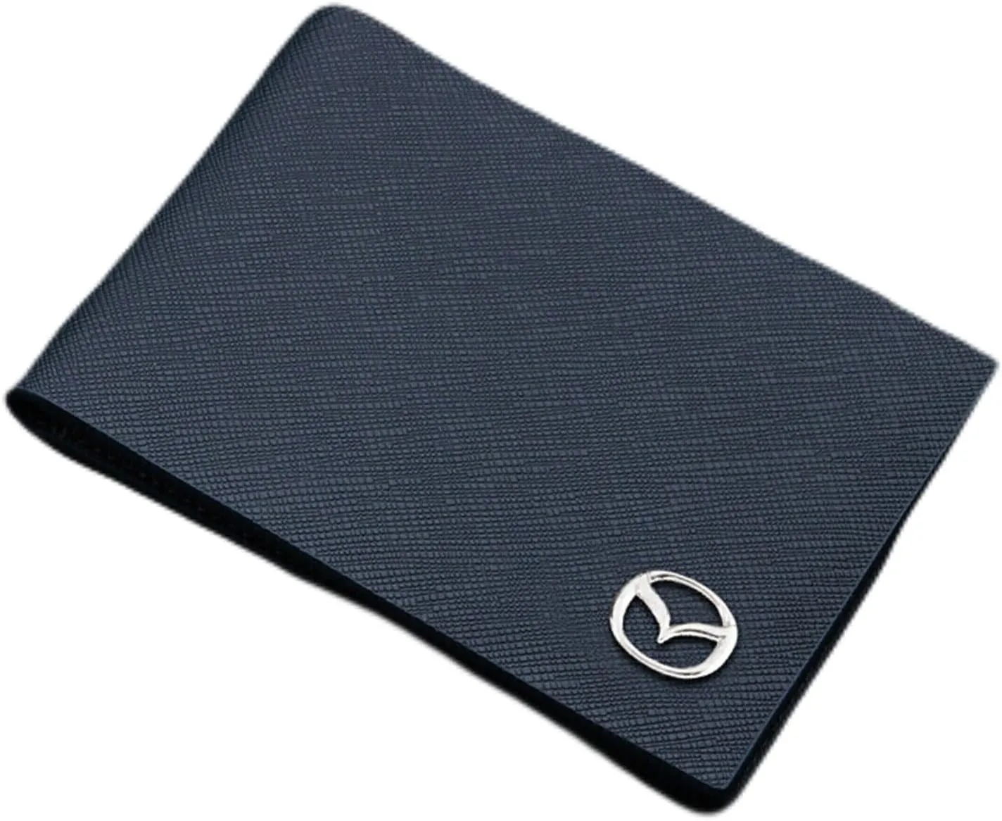 Car Card Holder Wallet for Mazda 929 929L HA LA4 2.Gen Wagon Estate 1978 1979 1980 1981 1982 Leather Driver's License Holder Card Case Passport Card Bag Car Accessories,Blue-2 Pages