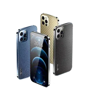 Carbon Fibre Ultra-Thin iPhone 12 / 13 Pro Max Series Case