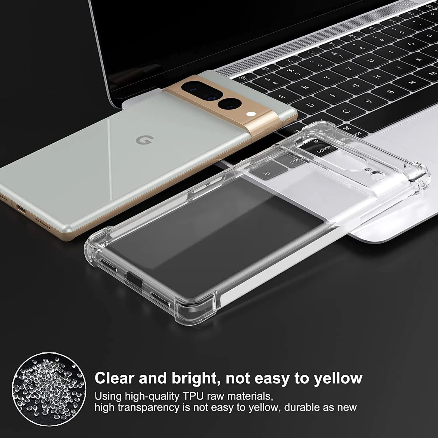 Case Google Pixel 7 Pro Clear Silicone Slim Shockproof Gel Cover