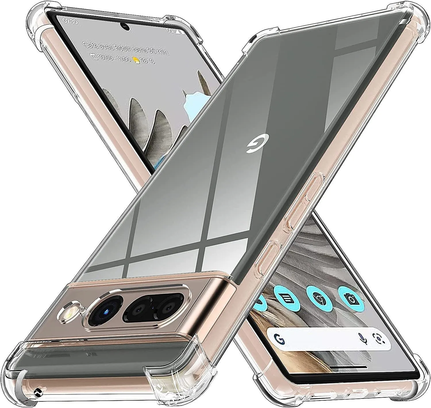 Case Google Pixel 7 Pro Clear Silicone Slim Shockproof Gel Cover