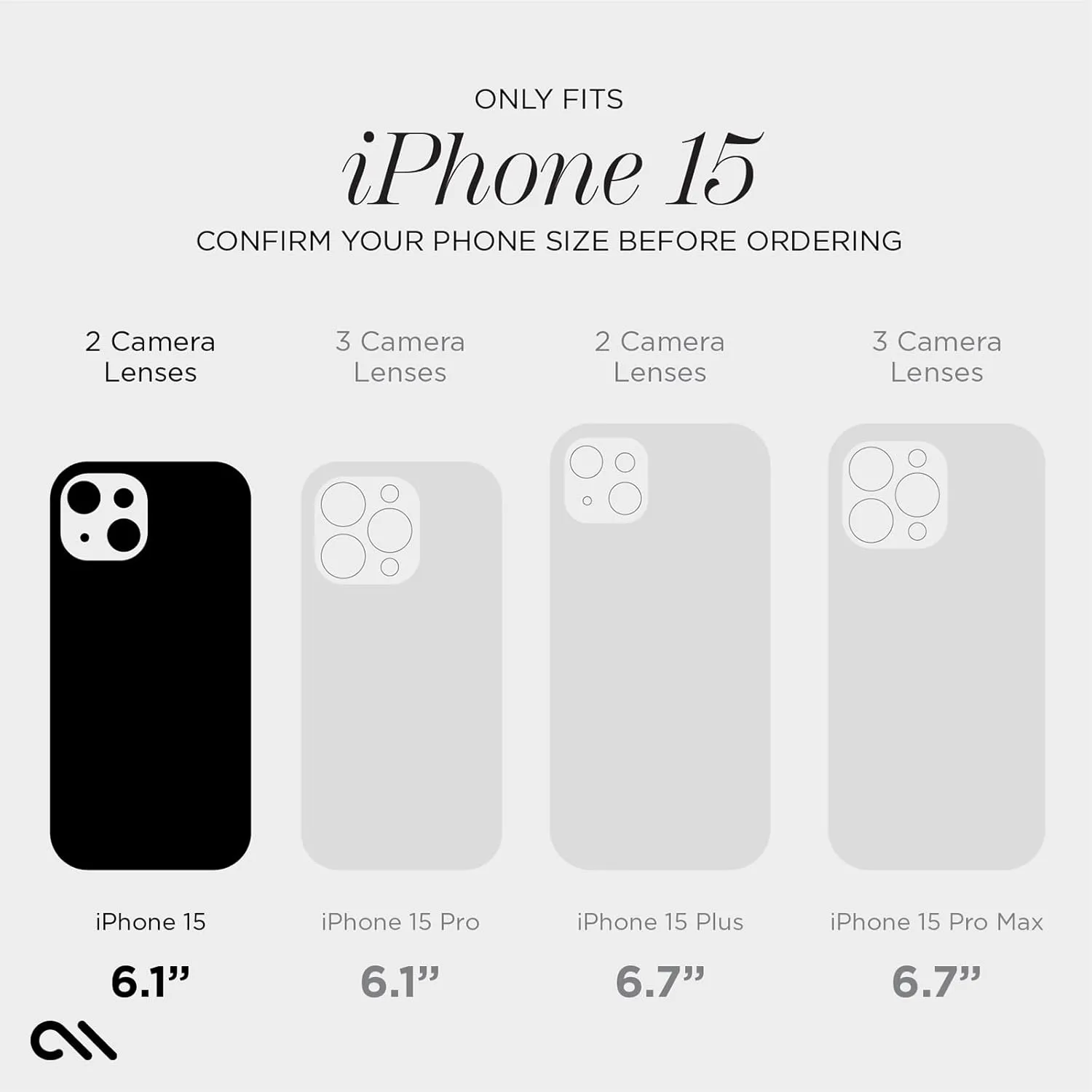 Case-Mate Soap Bubble iPhone 15 Case [12ft Drop Protection] [Compatible with MagSafe] Magnetic Cover for iPhone 15 6.1" - Iridescent Swirl Effect, Anti-Scratch, Shock Absorbing, Slim Fit - Iridescent