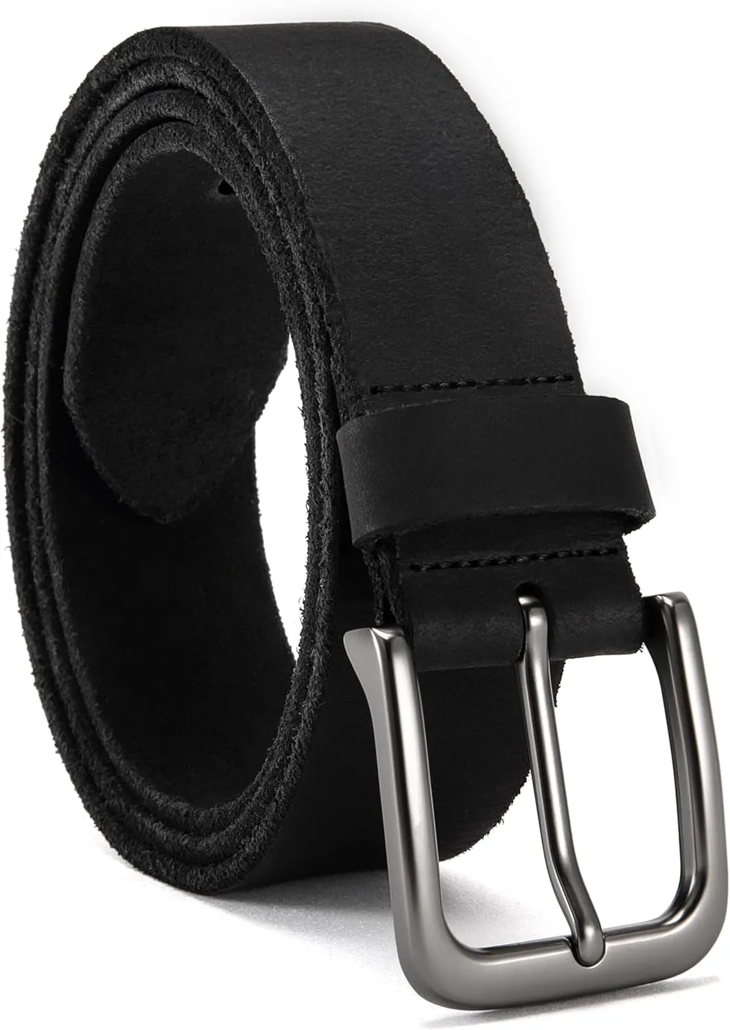 CHAOREN Leather Belt for Men, 38mm Mens Belts Casual, Handmade Full Grain Leather Belt for Jeans