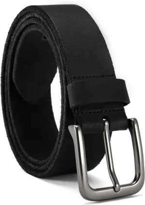 CHAOREN Leather Belt for Men, 38mm Mens Belts Casual, Handmade Full Grain Leather Belt for Jeans