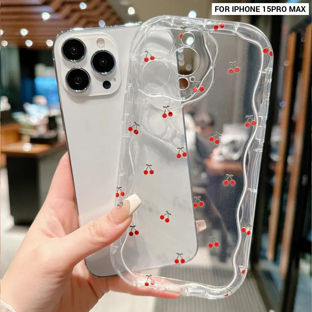 Cherry Silicone Shockproof Phone Case for Iphone