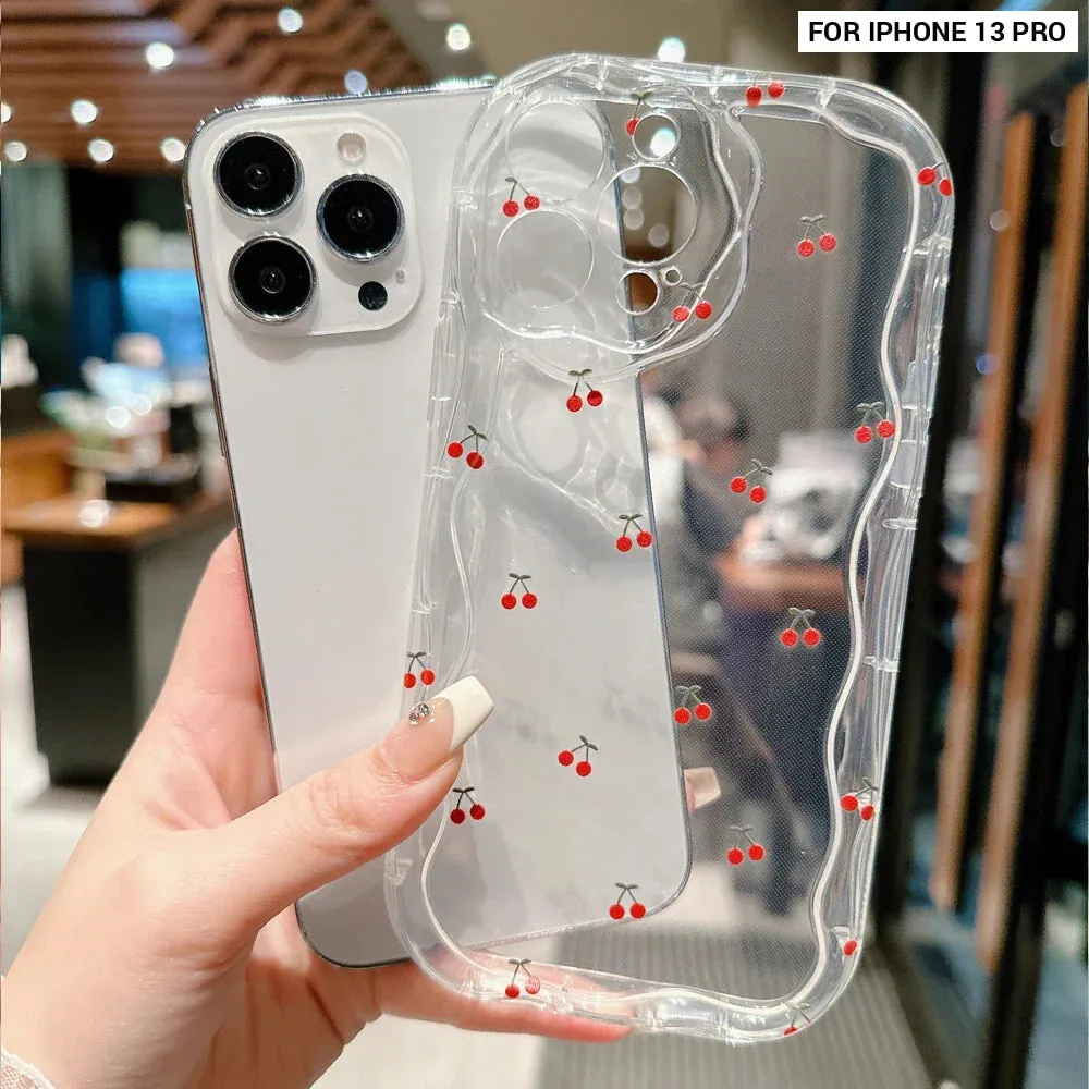 Cherry Silicone Shockproof Phone Case for Iphone