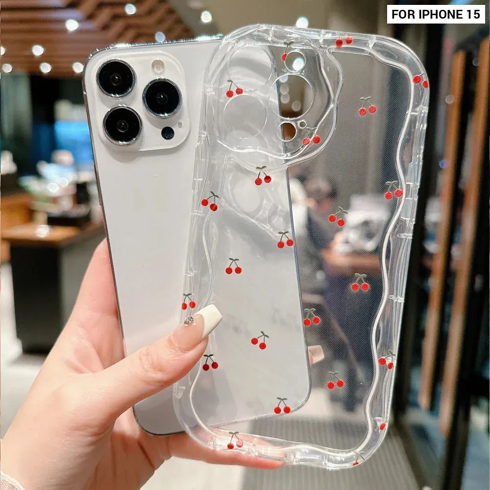 Cherry Silicone Shockproof Phone Case for Iphone