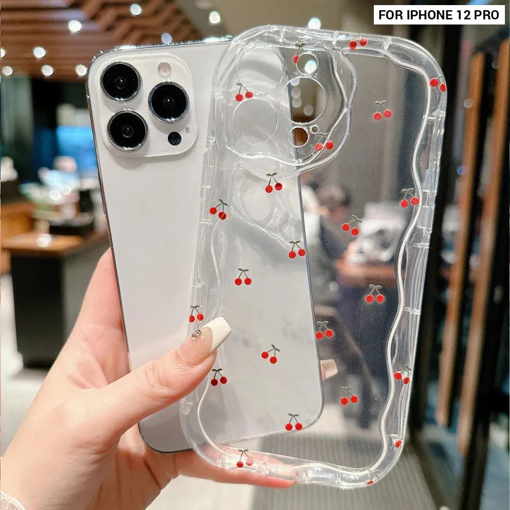 Cherry Silicone Shockproof Phone Case for Iphone