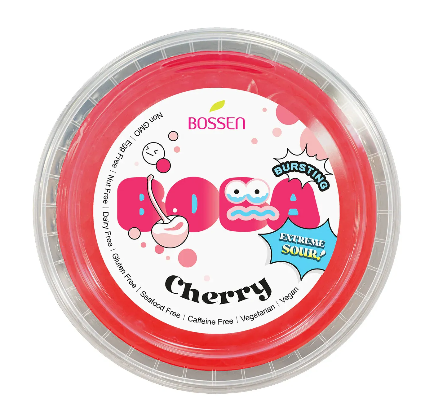 Cherry Sour Bursting Boba | Sour Popping Boba | Foodservice Canada Distribution
