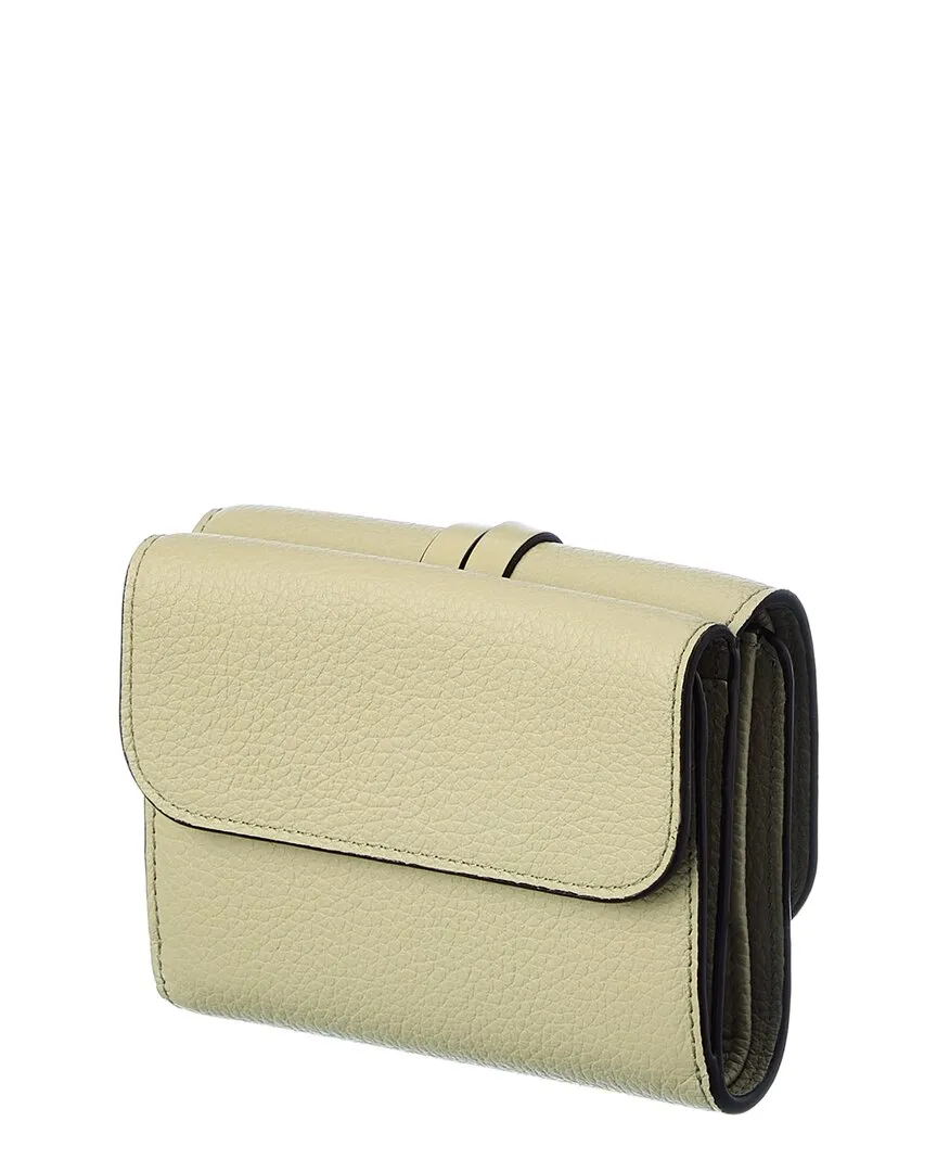 Chloé Alphabet Leather French Wallet