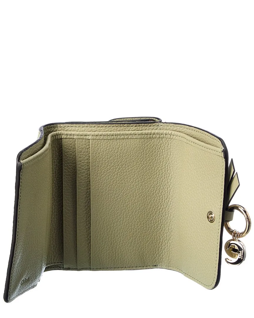 Chloé Alphabet Leather French Wallet