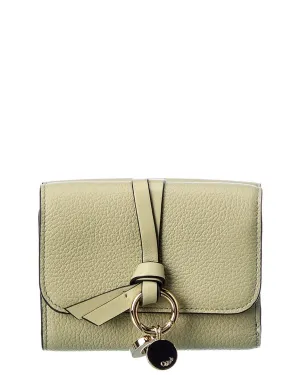 Chloé Alphabet Leather French Wallet
