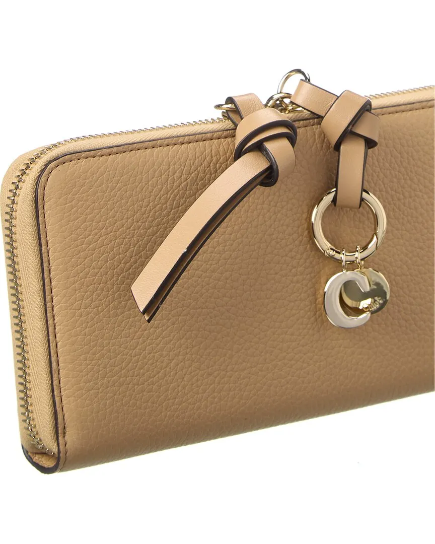 Chloe Alphabet Leather Continental Wallet