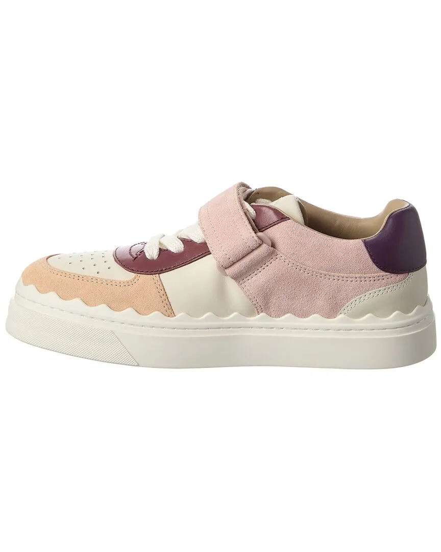 Chloe Lauren Leather & Suede Sneaker