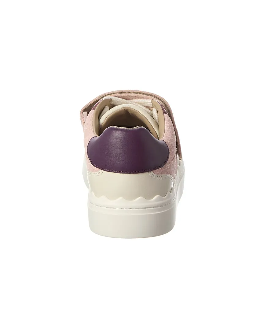 Chloe Lauren Leather & Suede Sneaker