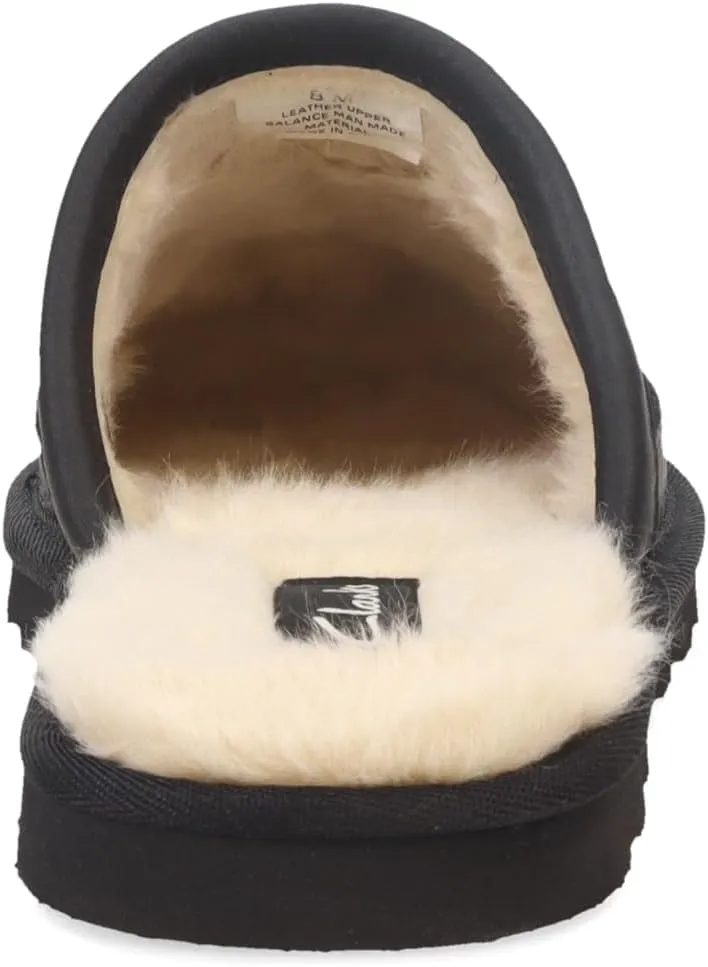 Clarks Men's, Leather Scuff Slipper